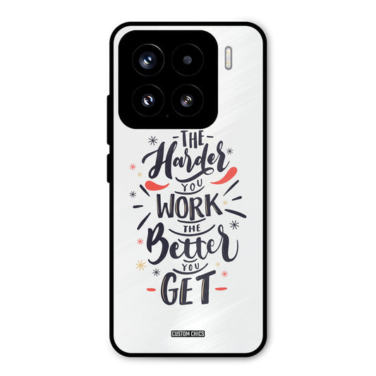 Harder Work Xiaomi 15 5G Mobile Back Cover - Typography PrintShield Case