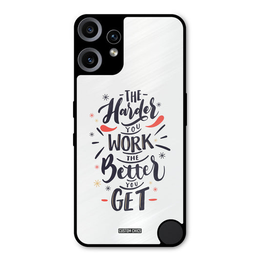 Harder Work Nothing CMF Phone 2 Pro Mobile Back Cover - Typography PrintShield Case
