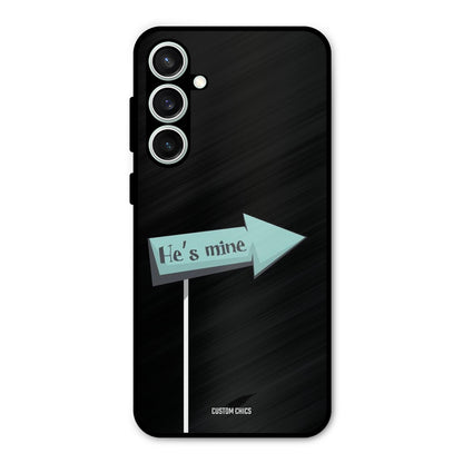 He Is Mine Samsung Galaxy S23 Mobile Back Cover - Cute PrintShield Case