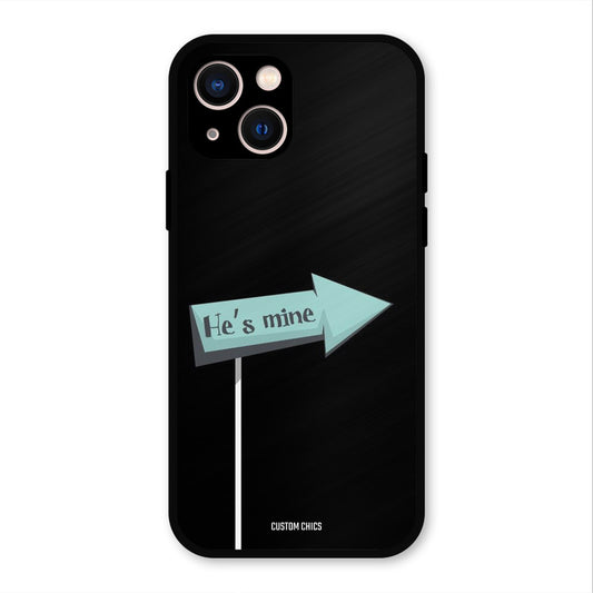 He Is Mine iPhone 13 Mobile Back Cover - Cute PrintShield Case