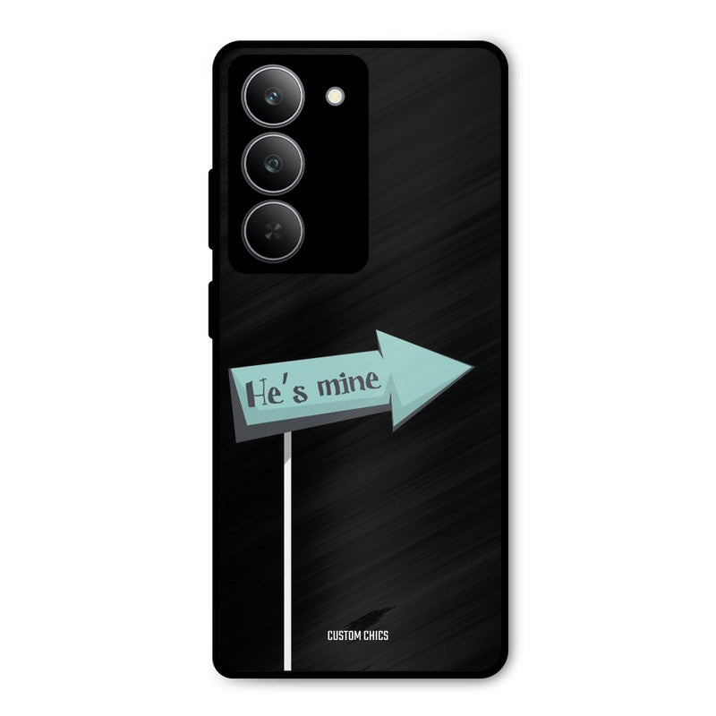 He Is Mine Realme 14x Mobile Back Cover - Cute PrintShield Case
