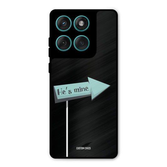 He Is Mine Motorola Edge 60 Mobile Back Cover - Cute PrintShield Case