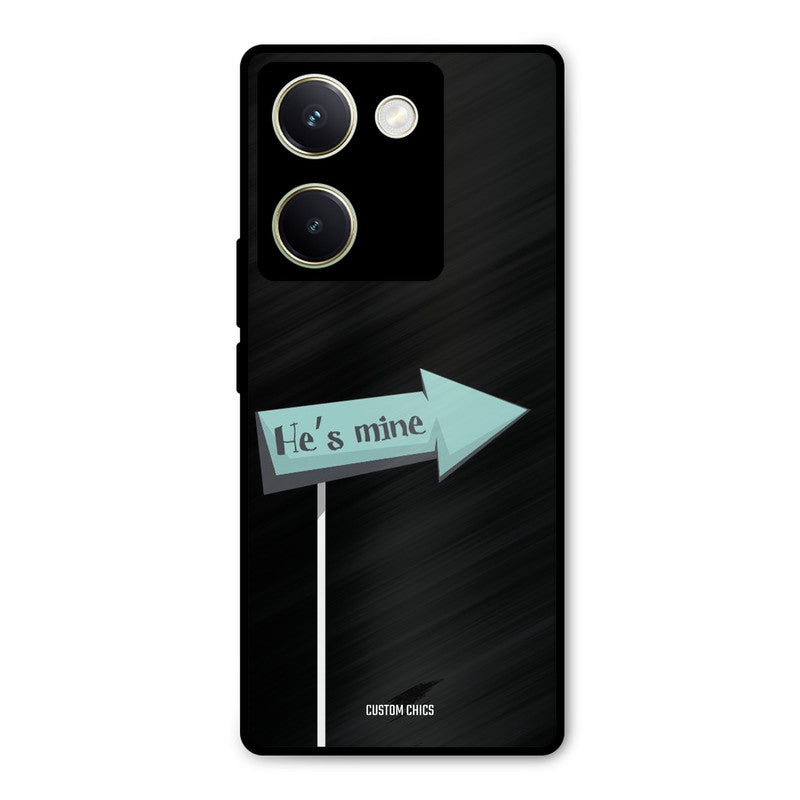 He Is Mine Vivo Y200 Pro Mobile Back Cover - Cute PrintShield Case