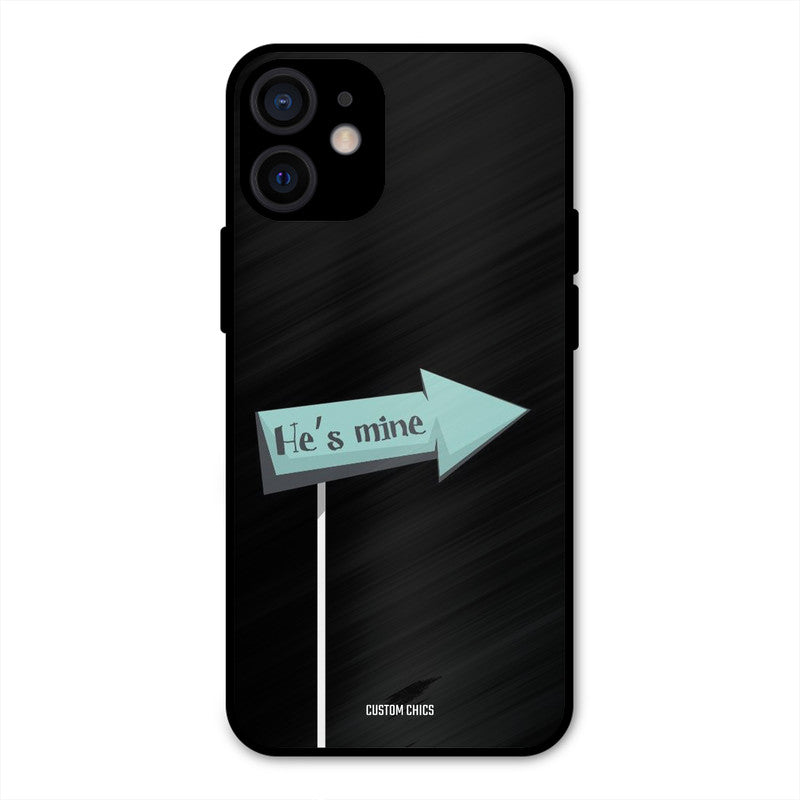 He Is Mine iPhone 12 Mini Mobile Back Cover - Cute PrintShield Case