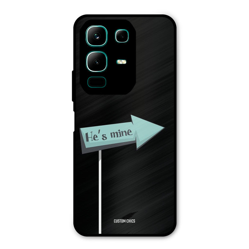 He Is Mine Infinix Note 50x Mobile Back Cover - Cute PrintShield Case