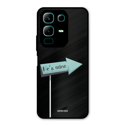 He Is Mine Infinix Note 50x Mobile Back Cover - Cute PrintShield Case