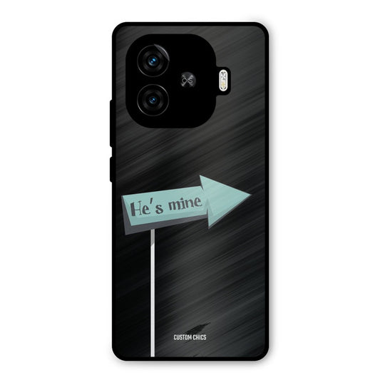 He Is Mine iQoo Neo 10R Mobile Back Cover - Cute PrintShield Case