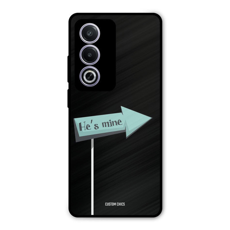 He Is Mine Oppo K12x Mobile Back Cover - Cute PrintShield Case