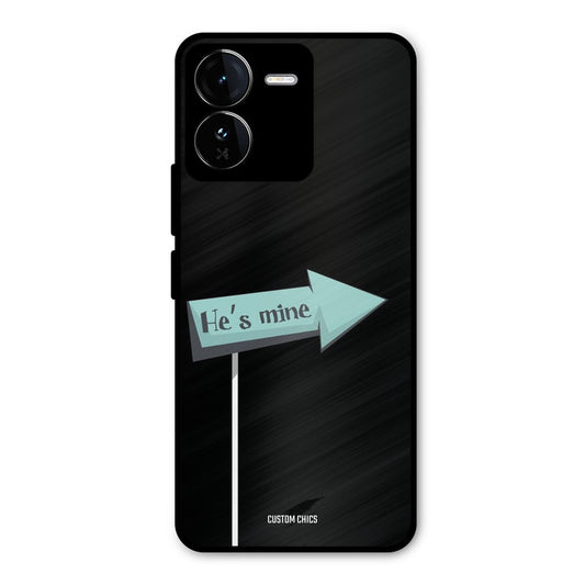 He Is Mine iQOO Z9 Mobile Back Cover - Cute PrintShield Case