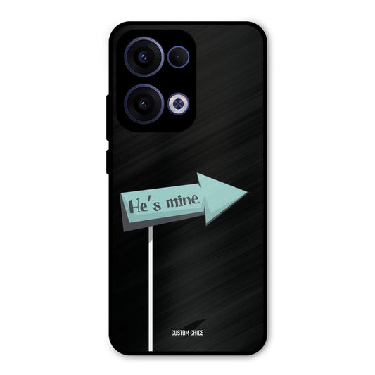 He Is Mine Oppo Reno 13 5G Mobile Back Cover - Cute PrintShield Case