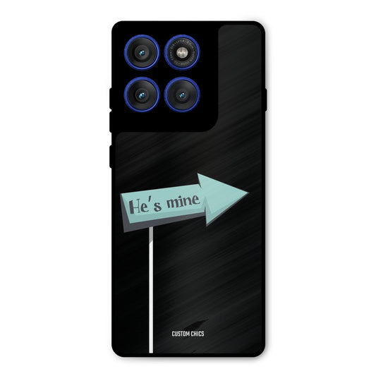 He Is Mine Motorola Edge 60 Pro Mobile Back Cover - Cute PrintShield Case