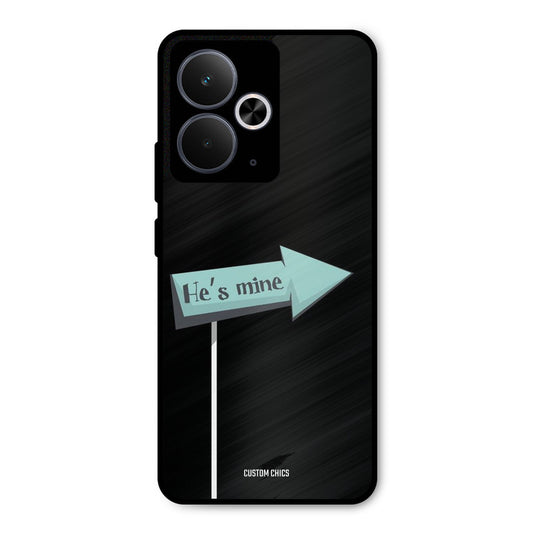 He Is Mine Realme 14T Mobile Back Cover - Cute PrintShield Case