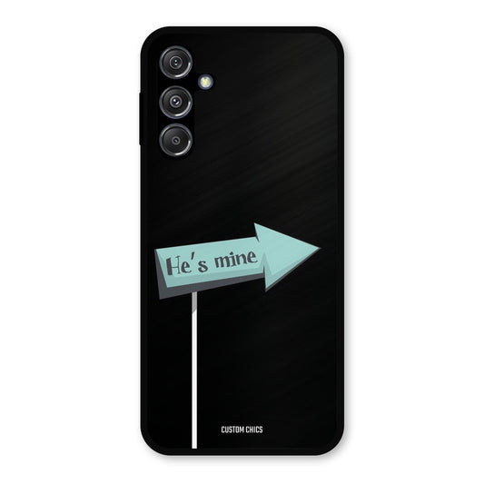He Is Mine Samsung Galaxy M34 5G Mobile Back Cover - Cute PrintShield Case