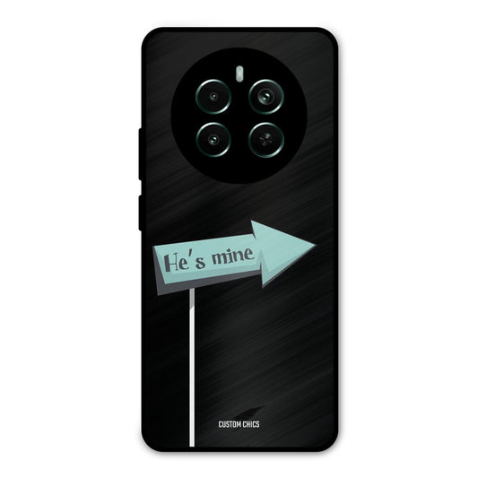 He Is Mine Realme 12 Plus Mobile Back Cover - Cute PrintShield Case