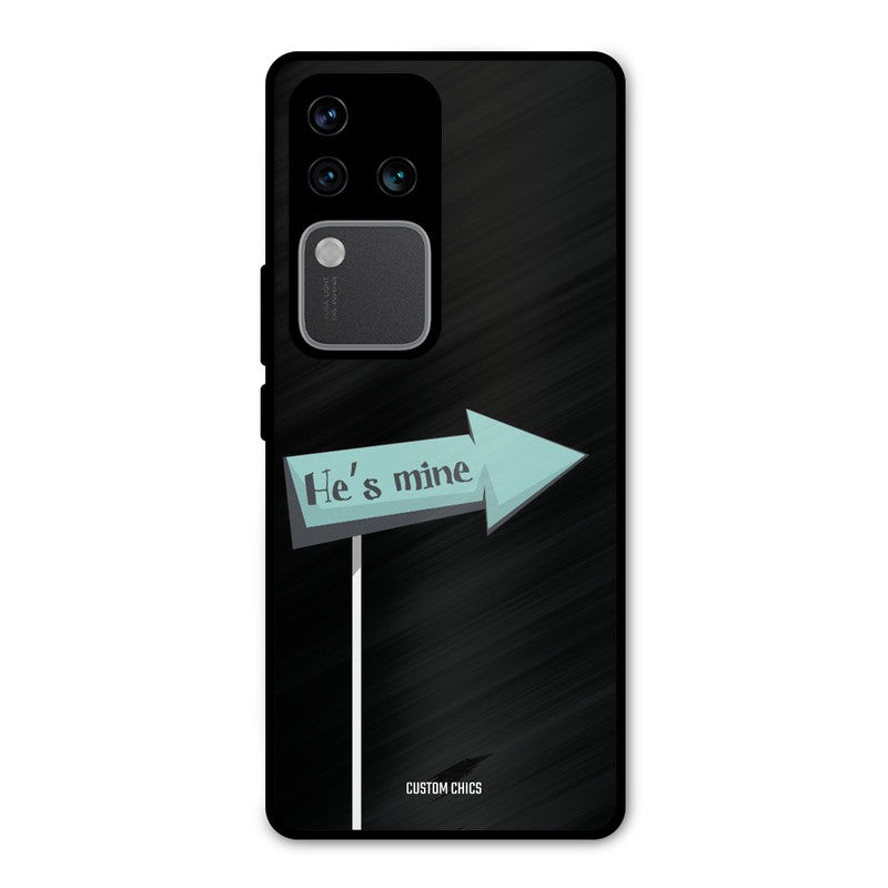 He Is Mine Vivo V30 Pro Mobile Back Cover - Cute PrintShield Case