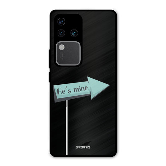He Is Mine Vivo V30 Pro Mobile Back Cover - Cute PrintShield Case