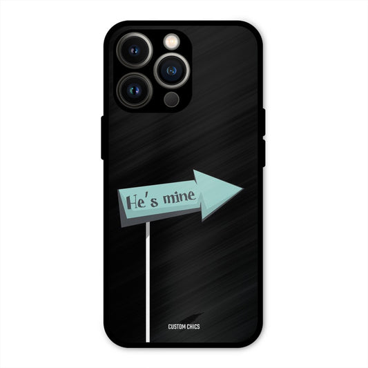 He Is Mine iPhone 13 Pro Max Mobile Back Cover - Cute PrintShield Case