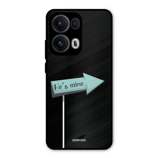 He Is Mine Oppo Reno 13 Pro 5G Mobile Back Cover - Cute PrintShield Case