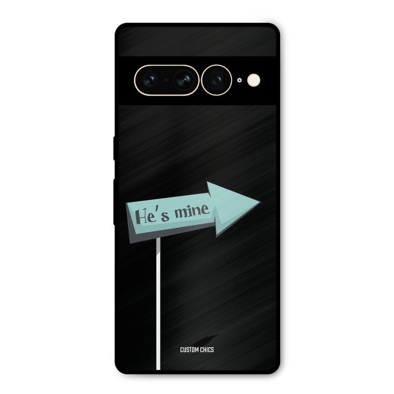 He Is Mine Google Pixel 7 Pro Mobile Back Cover - Cute PrintShield Case