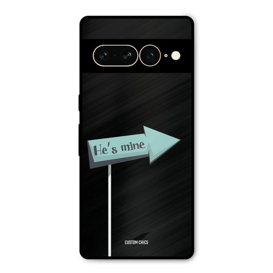 He Is Mine Google Pixel 7 Pro Mobile Back Cover - Cute PrintShield Case
