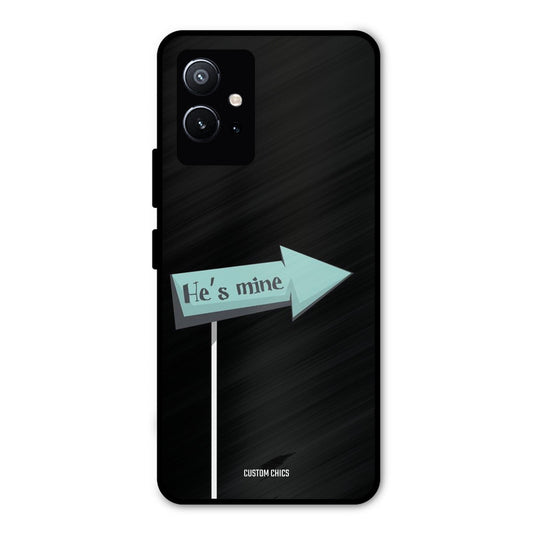 He Is Mine Vivo Y75 5G Mobile Back Cover - Cute PrintShield Case