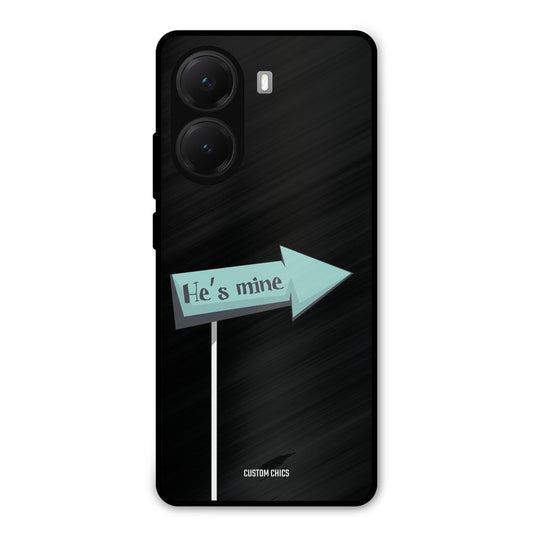 He Is Mine Poco X7 Pro Mobile Back Cover - Cute PrintShield Case