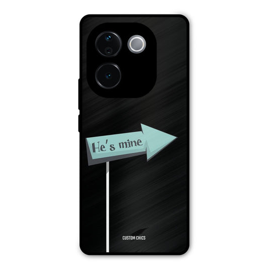 He Is Mine iQOO Z9s Pro Mobile Back Cover - Cute PrintShield Case