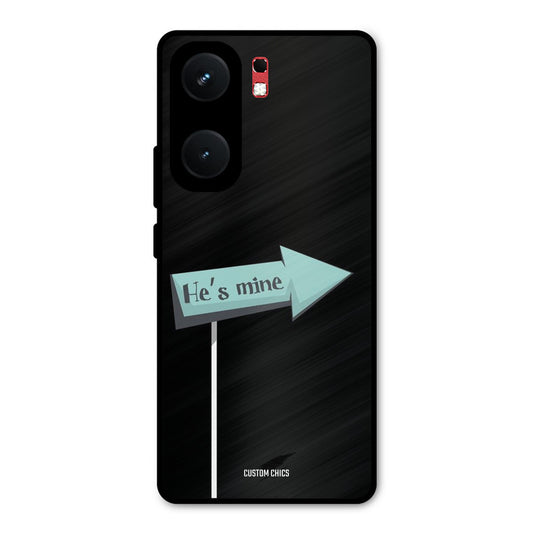 He Is Mine iQOO Neo 9 Pro Mobile Back Cover - Cute PrintShield Case