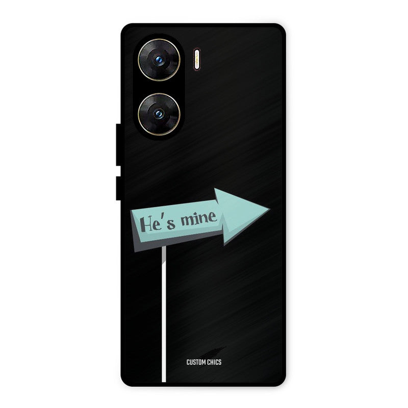 He Is Mine Vivo V29e Mobile Back Cover - Cute PrintShield Case