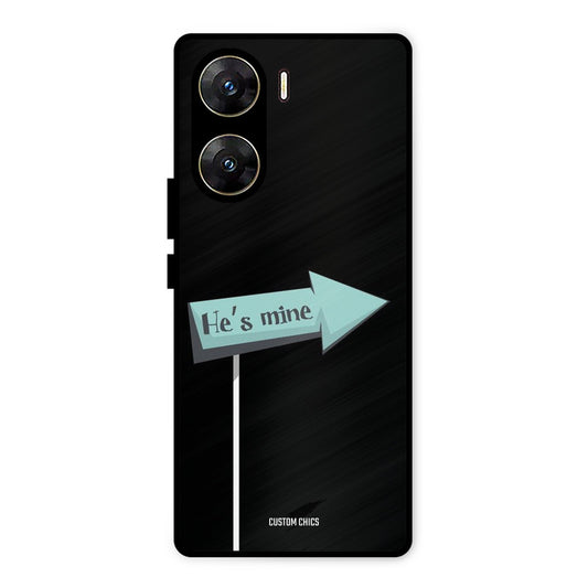 He Is Mine Vivo V29e Mobile Back Cover - Cute PrintShield Case