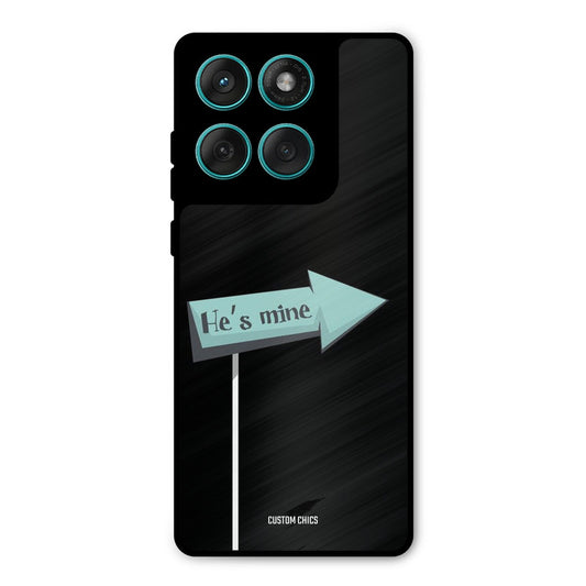 He Is Mine Motorola Edge 60 Fusion Mobile Back Cover - Cute PrintShield Case