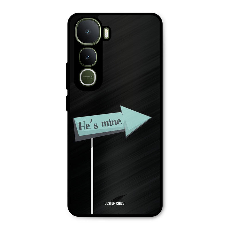 He Is Mine Vivo Y400 Mobile Back Cover - Cute PrintShield Case