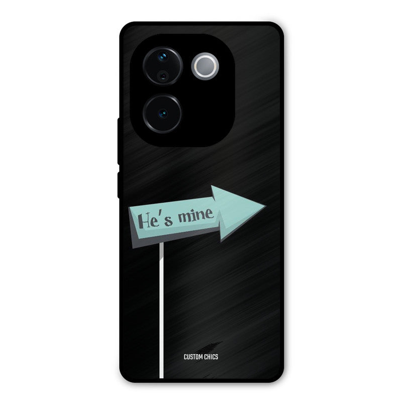 He Is Mine Vivo T3 Pro Mobile Back Cover - Cute PrintShield Case