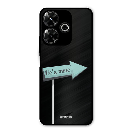 He Is Mine Redmi 13 5G Mobile Back Cover - Cute PrintShield Case