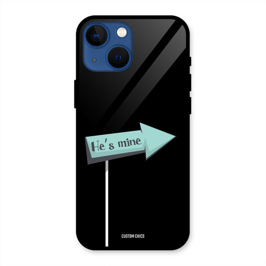 He Is Mine iPhone 13 Mini Mobile Back Cover - Cute PrintShield Case
