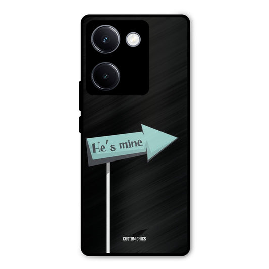 He Is Mine Vivo Y300 Plus Mobile Back Cover - Cute PrintShield Case