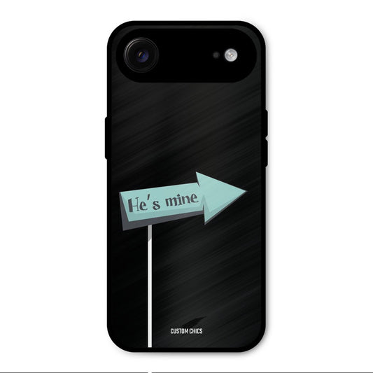 He Is Mine iPhone Air Mobile Back Cover - Cute PrintShield Case