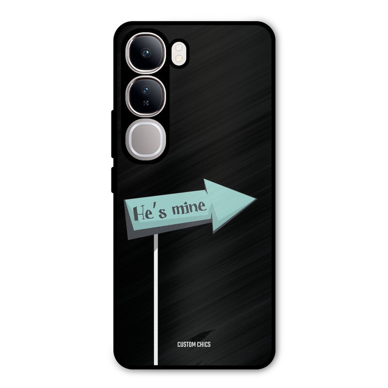 He Is Mine Vivo Y300 Mobile Back Cover - Cute PrintShield Case