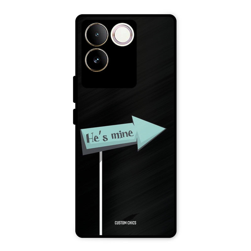 He Is Mine Vivo T2 Pro Mobile Back Cover - Cute PrintShield Case