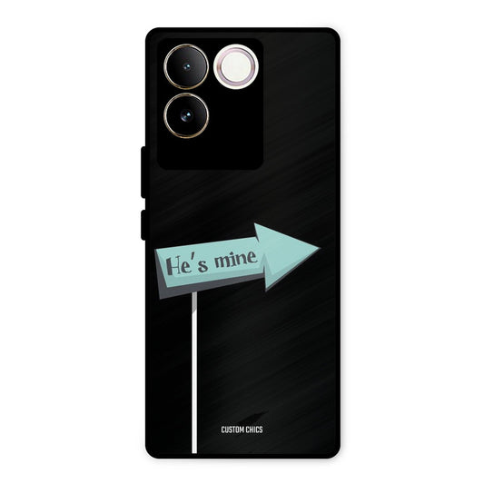 He Is Mine Vivo T2 Pro Mobile Back Cover - Cute PrintShield Case