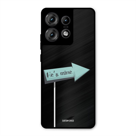 He Is Mine Motorola Edge 50 Pro Mobile Back Cover - Cute PrintShield Case