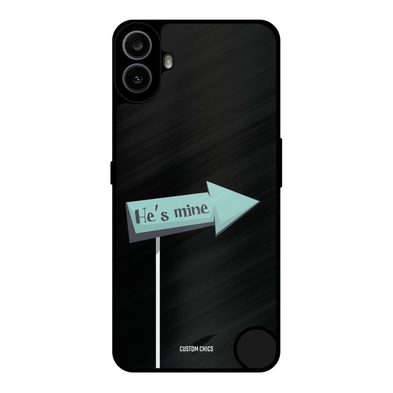 He Is Mine Nothing CMF Phone 1 Mobile Back Cover - Cute PrintShield Case