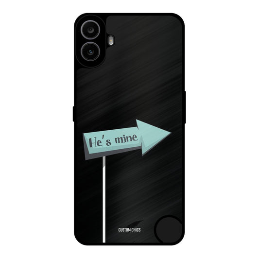 He Is Mine Nothing CMF Phone 1 Mobile Back Cover - Cute PrintShield Case