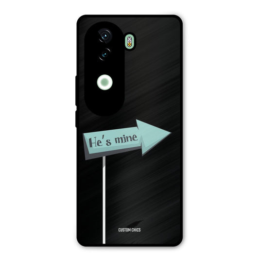 He Is Mine iQOO Z9s Mobile Back Cover - Cute PrintShield Case