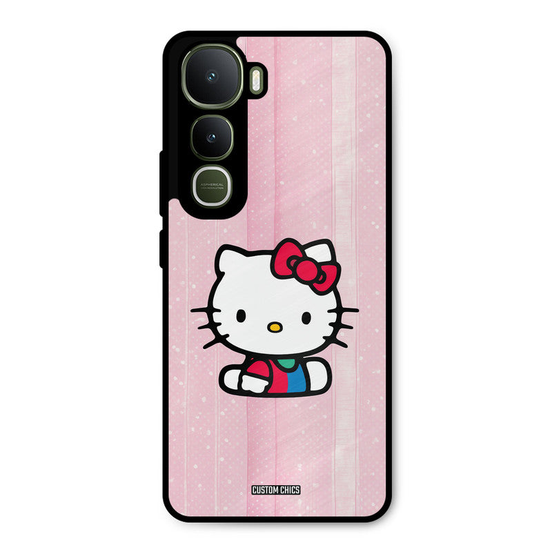 Helo Cute Kitten Vivo Y400 Mobile Back Cover - Cute PrintShield Case