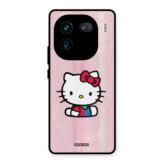 Helo Cute Kitten iQOO 12 Mobile Back Cover - Cute PrintShield Case