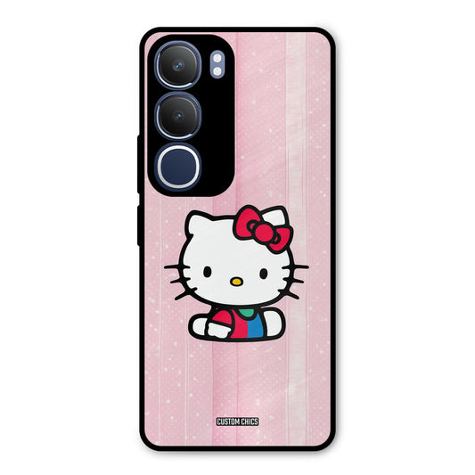Helo Cute Kitten Vivo Y29 Mobile Back Cover - Cute PrintShield Case