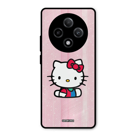 Helo Cute Kitten Oppo F27 Pro Plus 5G Mobile Back Cover - Cute PrintShield Case