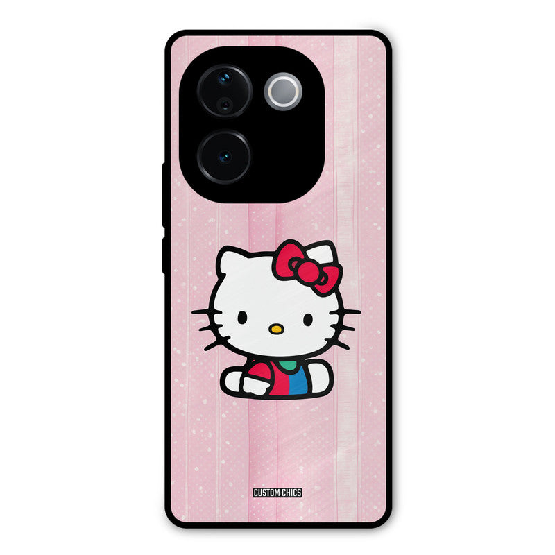 Helo Cute Kitten iQOO Z9s Pro Mobile Back Cover - Cute PrintShield Case
