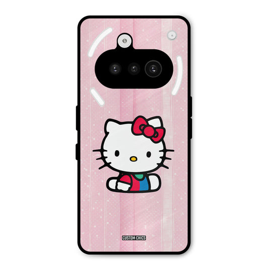 Helo Cute Kitten Nothing Phone 3A Mobile Back Cover - Cute PrintShield Case